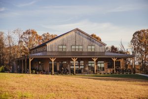 A look at the elegant reception barn